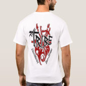 部族ロング半袖2面 Tシャツ (裏面)