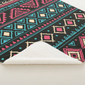 部族ヴィンテージのシームレスなパターン シェルパブランケット (3/4)