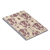 部族ヴィンテージのシームレスアステカ化 ノートブック (右側)