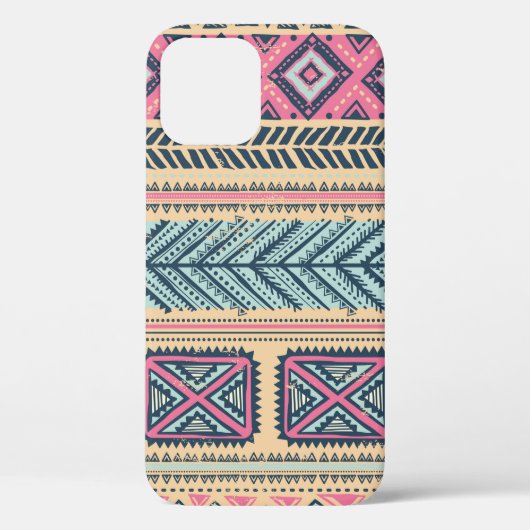 部族ヴィンテージのシームレス Case-Mate iPhoneケース (裏面)