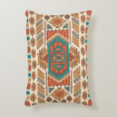 部族ヴィンテージ:民族のシームレスなパターン アクセントクッション (正面(垂直))