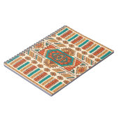 部族ヴィンテージ：民族のシームレスなパターン ノートブック (左側)