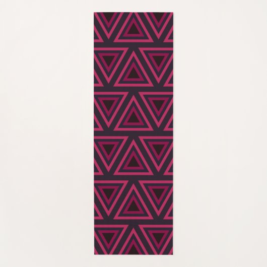 部族三角形 ヨガマット (正面)