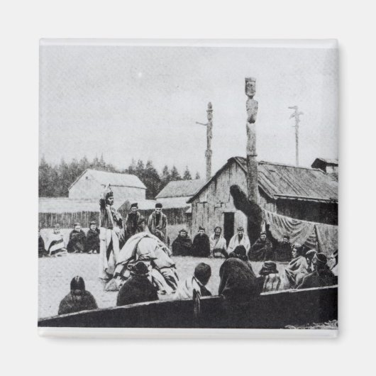 部族会議 マグネット (正面)