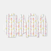 部族先住民の羽とビーパターン(の模様が)あるズギフトボックス フェイバーボックス (折り畳みなし)