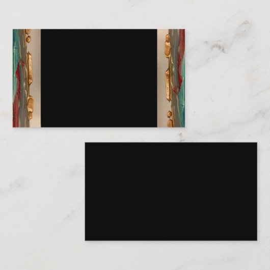 部族先住民アステカスタイル名刺 名刺 (正面/裏面)