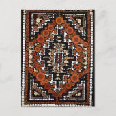 部族先住民アメリカアーストーンモザイク ポストカード (正面)