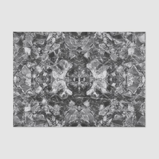 部族先住民白黒ア動揺してートデザイン 薄葉紙 (正面)