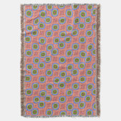 部族円 スローブランケット (正面縦)