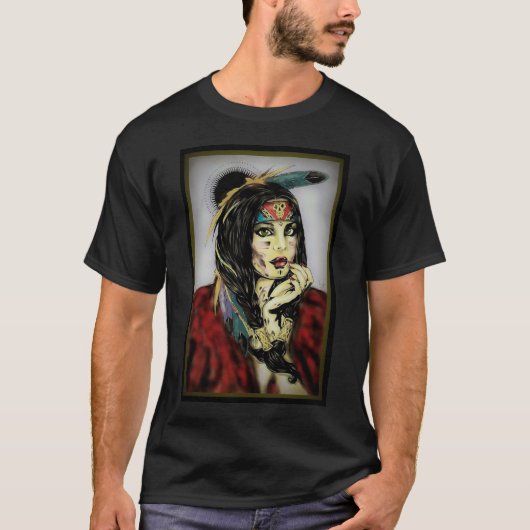 部族娘 Tシャツ (正面)