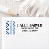 部族差出人住所ラベル ラベル (インサイチュ)