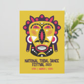 部族文化祭招待 招待状 (スタンド正面)