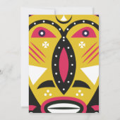 部族文化祭招待 招待状 (裏面)