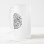 部族曼荼羅 フロストグラスビールジョッキ (正面左)