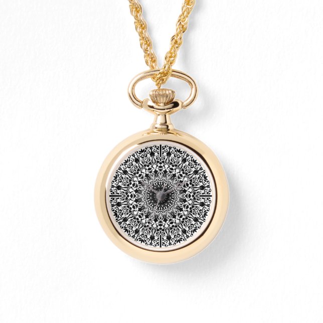 部族曼荼羅 腕時計 (正面)