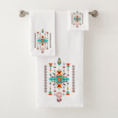 部族柄 バスタオルセット (インサイチュ)