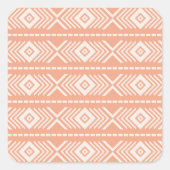 部族模様 スクエアシール (正面)