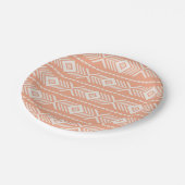 部族模様 ペーパープレート (アングル)