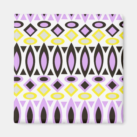 部族模様 マグネット (正面)