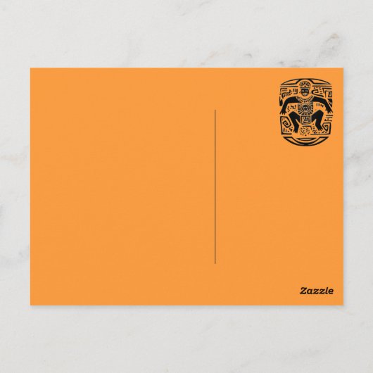 部族王 ポストカード (裏面)