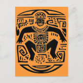 部族王 ポストカード (正面)