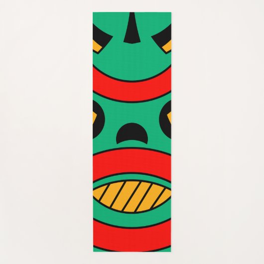 部族的に怖い ヨガマット (正面)