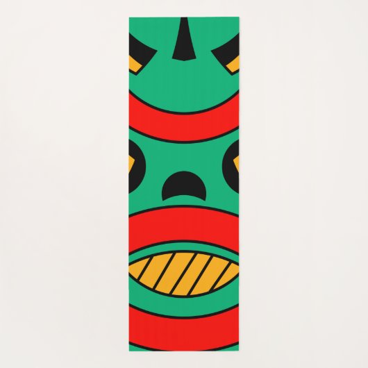 部族的に怖い ヨガマット (裏面)