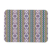 部族的多色古代符号民间艺术设计 マグネット (横)