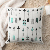 部族矢印 クッション (ブランケット)