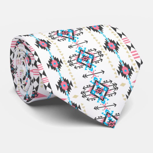 部族素晴らし民族の幾何学的パターン ネクタイ (ロール)