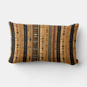 部族自然質感 ランバークッション (裏面)