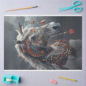 部族色彩の鮮やかアメリカのインドのデジタル切り離 薄葉紙 (クラフト)