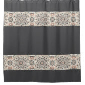 部族表現 シャワーカーテン (正面)
