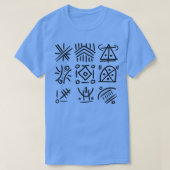 部族記号 Tシャツ (デザイン正面)