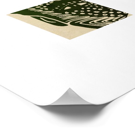 部族顔標識 ポスター (角)