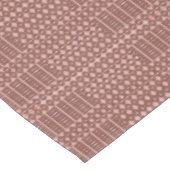 部族風ブラウンパターン テーブルクロス (アングル)