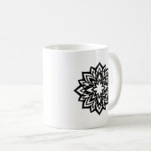 部族風マンダラマグ コーヒーマグカップ (正面右)