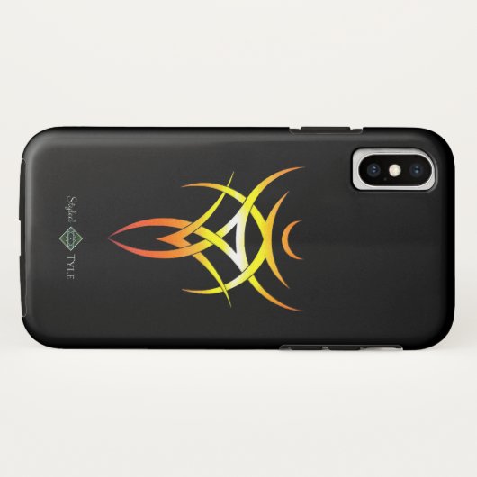 部族風(炎) Case-Mate iPhoneケース (裏面(横))
