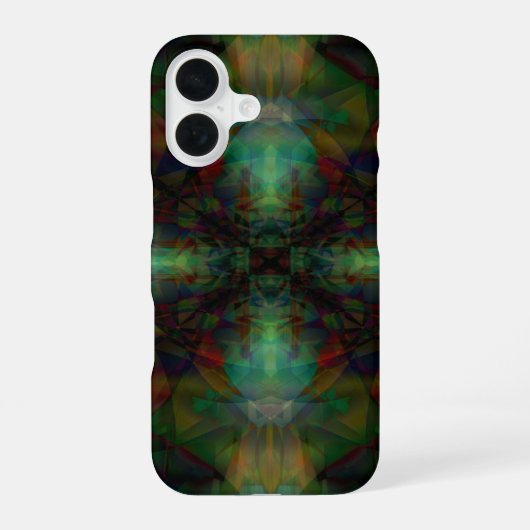 部族風 iPhone 16ケース (裏面)