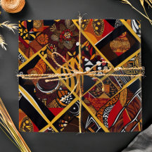 部族鮮やかアンカラのアフリカ系アメリカ人ギフト