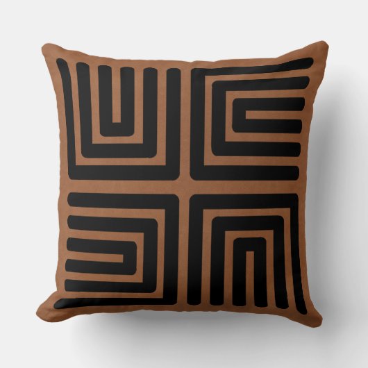 部族 クッション (正面)
