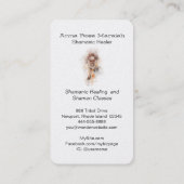 *~*部族-シャーマンの聖なる夢捕手シャーマン 名刺 (裏面)