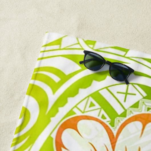 部族 ビーチタオル (インサイチュ)