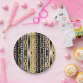 部族、民族、オーナメントバスタオルセット ペーパープレート (パーティー)