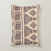 部族、民族、ヴィンテージ・ビジネス・パターン アクセントクッション (正面(垂直))