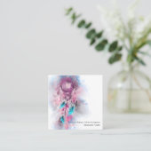 *~*部族-聖なるシャーマン·ドリームキャッチャー スクエア名刺 (スタンド正面)