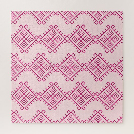 部族：装飾ヴィンテージ抽象芸術。 ジグソーパズル (縦)