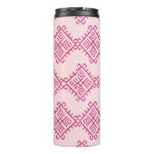 部族：装飾ヴィンテージ抽象芸術。 タンブラー (裏面)