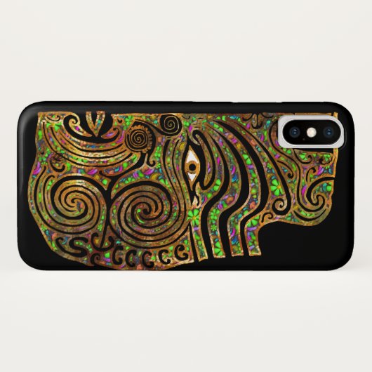 部族 Case-Mate iPhoneケース (裏面(横))