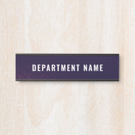 部門名ドア記号 サインプレート